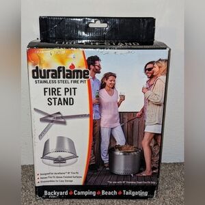 Duraflame Smokeless Firepit 19" Stand Only No Fire Pit Outdoors Backyard Camping